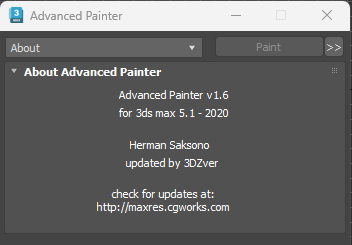 Adv Painter 1.6.0（分布插件）