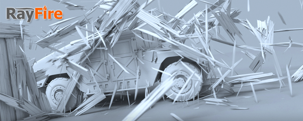 RayFire 1.87 for 3DS Max 2019-2024爆炸破碎插件破解版