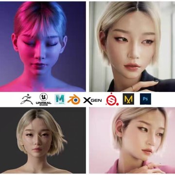 UE5写实美型角色艺术大师课